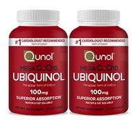 QUNOL Ultra 100 MG CoQ10, 300% Mejor absorción, Patentado Soluble en Agua y Grasa Suplemento Natural Forma de c0q10, antioxidante para la Salud del corazón, 30 Count, Cápsulas Blandas