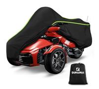 QUNSUNUS - Funda Impermeable para Motocicleta Can-Am Spyder F3 2016-2023, Cubierta de Triciclo Resistente con protección contra el Viento, el Sol, los Rayos UV y el Polvo