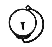 QUNWETX Cable de Tapa de Combustible Compatible con para Golf Correa para Tapa de depósito de Combustible MK4 MK6, Accesorio para Coche 180201556(Bent Rope with Loop)