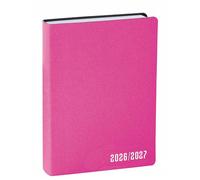 Quo Vadis 023017Q - Agenda Escolar EUROTEXTAGENDA 15 26-27 ML GALAXY 1 día página A6 10x15cm, Rosa