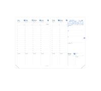 Quo Vadis 024010Q - Recambio de Agenda 13 meses CONSUL 2026, Semana Vista A4-21x29,7cm Castellano, Blanco