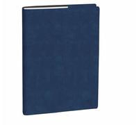 Quo Vadis 048371Q - Agenda Trinote, idioma italiano, año 2026, color azul marino, formato A4, 18 x 24 cm, semanal, 13 meses, diciembre-diciembre, papel blanco, libreta de direcciones y tapa extraíble