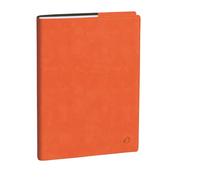 Quo Vadis 048372Q - Agenda Trinote, idioma italiano, año 2026, color naranja, formato A4, 18 x 24 cm, semanal, 13 meses, diciembre-diciembre, papel blanco, libreta de direcciones y tapa extraíble de