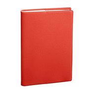 QUO VADIS - 1 Agenda semanal Euréquart en espiral en francés - Manta Impala - diciembre de 2025 a diciembre de 2026 - Dimensiones: 24 x 30 cm - Manta roja coral