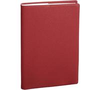 QUO VADIS - 1 Agenda semanal Presidente Impala rojo Vermeil - Diciembre 2025 a Diciembre 2026 - Formato 21 x 27 cm