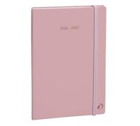 Quo Vadis 161036Q - Ag 16 meses PLAN WEEK 26-27 ML PASTEL S/V A5+, rosa
