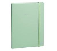 Quo Vadis 2371142Q - Cuaderno de notas Rayado horizontal A5 - 15x21cm PASTEL Verde