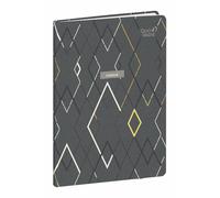 Quo Vadis 2371169Q - Cuaderno de notas Rayado horizontal A5 - 15x21cm SMOOTH Azilal (gris oscuro)