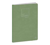 Quo Vadis 2371179Q - Life Journal (Técnica del Bullet journal) Multilingüe DOTS SLIM A5 - 15x21cm LIFE JOURNAL Verde