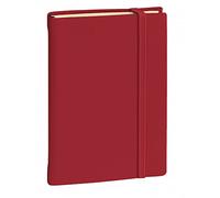 Quo Vadis 2371196Q - Cuaderno de notas Rayado horizontal A5+ - 16x24cm SILK Burdeos
