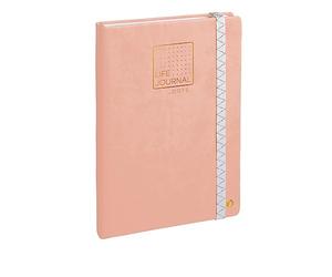 QUO VADIS 237985Q Life Journal Dots, Método Bullet Journal, Rosa, 15 x 21 cm