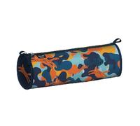 Quo Vadis 2411343Q - Estuche Redondo 23x8x8cm ANIMASCOT Jungla