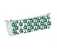 Quo Vadis 2411402Q - Estuche Redondo 23x8x8cm MY AGENDA GLITTERS Pluma