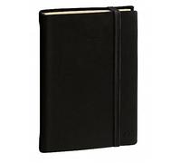 Quo Vadis 286519Q - Agenda 2023 - MINISTRE®PRESTIGIO SILK - Multilingüe - Color: Negro - A5-16 x 24 cm