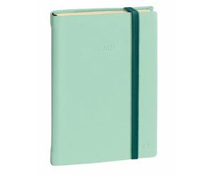 Quo Vadis 375015Q - Agenda 12 meses DAILY 21 2026 SILK, 1 día página 13x21cm Multiligüe, Verde