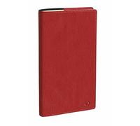 Quo Vadis 422310Q - Agenda 13 meses PLANITAL DIC 23 - DIC 24 Multilingüe Semana Vista 8,8x17cm MARLOW Burdeos