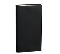Quo Vadis 521040Q Agenda Plannin 16 S Italiana Año 2026 Color Negro Formato 8,8 x 17 cm Semanal 13 Meses Diciembre-Diciembre Papel Marfil Agenda Desmontable Cubierta Desmontable de Plástico Impala
