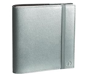Quo Vadis 540132Q - Agenda 13 meses TIME & LIFE MEDIUM 2027 Multilingüe Semana Vista 16x16cm, Plata