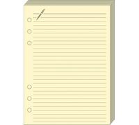 Quo Vadis - Accesorios de TIMER - Recambio de fichas notas para TIMER 14 - Papel marfil Clairefontaine - Tamaño 8 x 12,5 cm