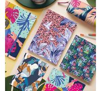 Quo Vadis - Agenda 16 meses - 2024-2025 - Plan Note - Semanier Notes - Multilingüe - Jungle Spirit - Multicolor - 16 meses de septiembre a diciembre - 15 x 21 cm - Papel Clairefontaine blanco