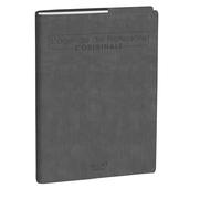 Quo Vadis Agenda escolar 626125Q La agenda del profesor gris Dusky idioma italiano año 2026-2027 formato 21 x 27 cm semanal 12 meses agosto-julio papel blanco cubierta extraíble Roma