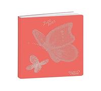 QUO VADIS Agenda Escolar 12 meses EUROTEXTAGENDA 12 x 17 cm 2022-2023 Día página BUTTERFLY Multilingüe- Mariposa (coral), 1282134Q