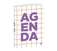 Quo Vadis - Agenda escolar 2024-2025 Eurotextagenda - Diario - Multilingüe - Trinidad - Multicolor - 12 meses de agosto a julio - 12 x 17 cm - Papel Clairefontaine blanco - Fab francés
