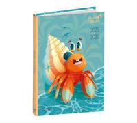 QUO VADIS - Agenda escolar - 2025-2026 - Eurotextagenda - Diario - Multilingüe - Marguy Kids - Multicolor - 12 meses de agosto a julio - 12 x 17 cm