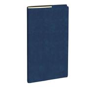 Quo Vadis Agenda Planital 422335Q con idioma italiano, año 2027, color azul, formato 8; 8 x 17 cm, semanal, 13 meses, dic-dic, papel marfil con espiral, recambio de agenda en blíster, tapa sintética