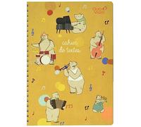 QUO VADIS - Colección: Animascot cuaderno de textos en espiral, 15 x 21 cm. Surtido