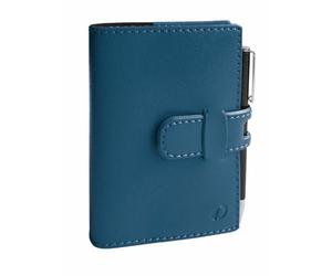 Quo Vadis - Colección: Soho MINI 2 DAYS Agenda año civil 2 días por página 7x10 cm - 12 meses enero-diciembre - Edición francesa - Azul Acero - Año 2023