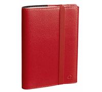 Quo Vadis - Colección: TIME &LIFE Pocket con elástico - Agenda civil - Semanal - Tamaño: 10 x 15 cm - Color: rojo bermellón - Año: 2024