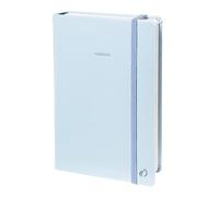 Quo Vadis 2371119Q - Cuaderno de notas Rayado horizontal A6 - 10x15cm PASTEL Azul claro
