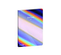 Quo Vadis - Cuaderno de notas icónico, multicolor - Páginas con líneas - 15 x 21 cm - Papel Clairefontaine blanco - Fabricación francesa
