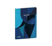 Quo Vadis - Cuaderno de notas icónico, multicolor - Páginas con líneas - 15 x 21 cm - Papel Clairefontaine blanco - Fabricación francesa - Visual cubismo