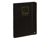 Quo Vadis 2371108Q - Life Journal (Técnica del Bullet journal) Multilingüe DOTS - BLACK EDITION A5 - 15x21cm LIFE JOURNAL Negro