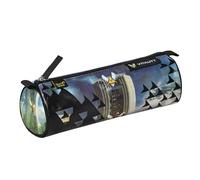 Quo Vadis - Estuche escolar - Redondo - Vitality - Multicolor - 8 x 23 x 8 cm - Lona (poliéster) - 1 compartimento (s)