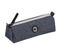 QUO VADIS - Estuche Escolar - Trapecio - Pure - Azul - 20,5 x 6,5 cm - Lona (poliéster) - 1 Compartimento (s)