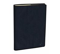Quo Vadis Marlow 0041461Q - Agenda de negocios, idioma italiano, año 2025, color azul noche, formato 10 x 15 cm, semanal, 13 meses, diciembre-diciembre, papel blanco, agenda telefónica extraíble,