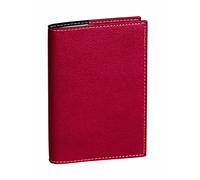 Quo Vadis Presidente S 684120Q Agenda 2026, color rojo, formato 21 x 27 cm, semanal, 13 meses, diciembre-diciembre, papel blanco con espiral, cubierta extraíble de Club sintético