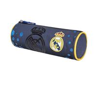 Quo Vadis Real Madrid - Estuche escolar - Redondo - Multicolor - 23 x 8 cm - Lona (poliéster) - 1 compartimento (s)