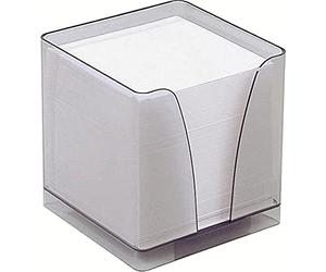 Quo Vadis - Taco de notas 9x9x9cm PLEXI Blanco