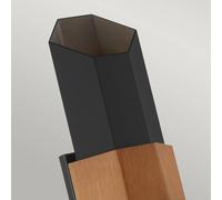 QUOIZEL Aplique de exterior LED Chasm L, negro, arriba/abajo EC:EPREL:1750909