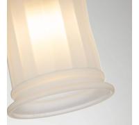 QUOIZEL Aplique de pared Swell IP44, 1 luz, latón cepillado