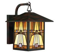 Elstead Lighting Inglenook Outdoor lámpara de pared para exteriores 1x60 W marrón QZ-INGLENOOK2-M