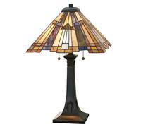 Elstead Lighting Inglenook lámpara de sobremesa 2x60 W marrón QZ-INGLENOOK-TL