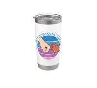 Quokka Australia Quokkas animales de compañía mamás Quokka Vaso térmico de acero inoxidable de doble pared