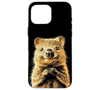 Quokka Be Quokka Happy Sonríe con Quokkas Carcasa para iPhone 16 Pro MAX