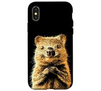 Quokka Be Quokka Happy Sonríe con Quokkas Carcasa para iPhone X/XS