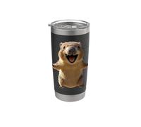 Quokka Be Quokka Happy Sonríe con Quokkas Vaso térmico de acero inoxidable de doble pared